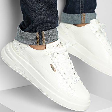 Guess - Baskets FMPELAELE12 White