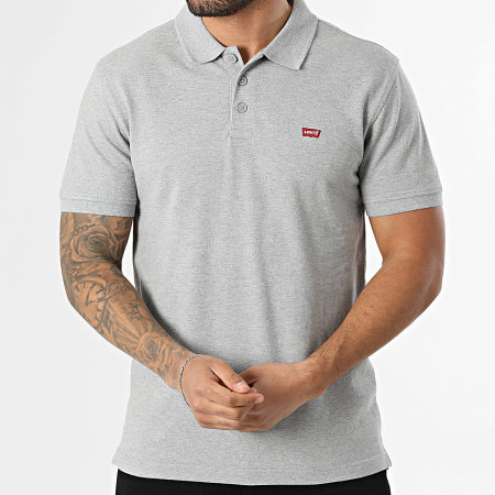 Levi's - Polo Manches Courtes 35883 Gris Chiné