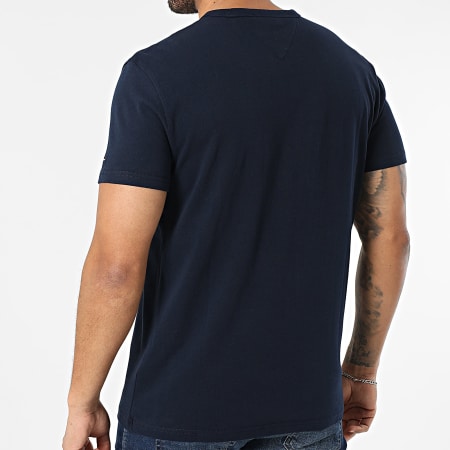 Tommy Jeans - Tee Shirt Applique Graphic 2719 Bleu Marine