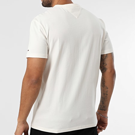 Tommy Jeans - Tee Shirt Applique Graphic 2719 Beige Clair
