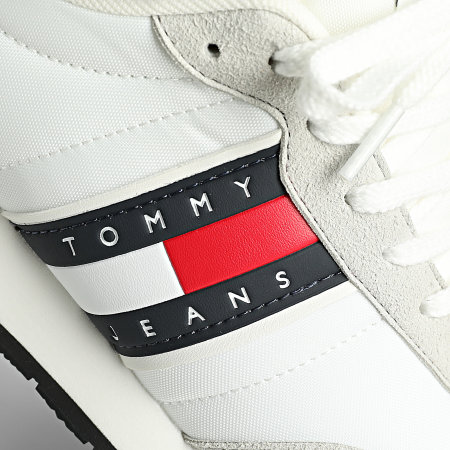 Tommy Jeans - Baskets Classic Runner 1709 Ecru