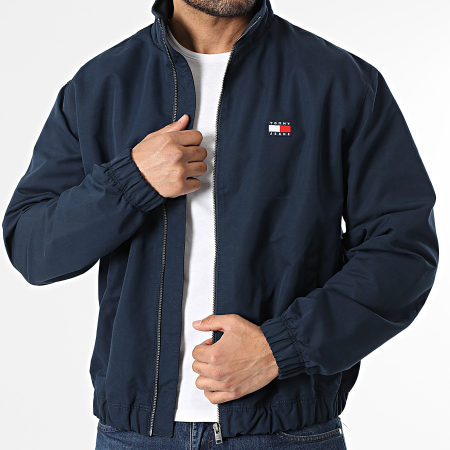 Tommy Jeans - Veste Zippée Essential 2720 Bleu Marine