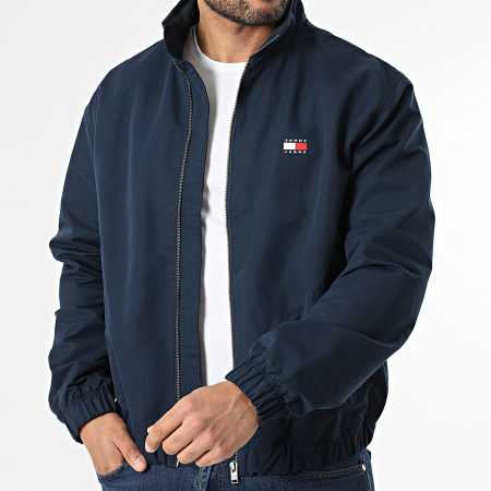 Tommy Jeans - Veste Zippée Essential 2720 Bleu Marine