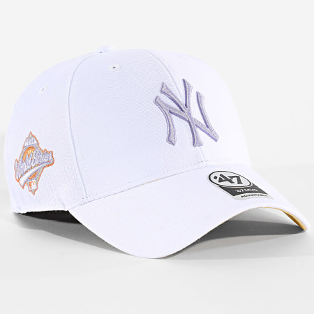 '47 Brand - MVP NY Yankees Cap MVPSP17WBP White Light Purple