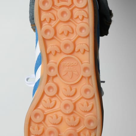 Adidas Originals - Zapatillas Gazelle Indoor JI2061 Azul Pájaro Footwear Blanco Goma 2