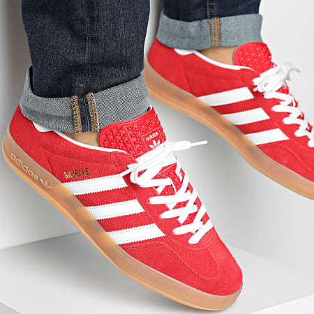 Adidas Originals - Baskets Gazelle Indoor JI2063 Better Scarlet Footwear White Gum 2