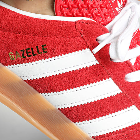 Adidas Originals - Baskets Gazelle Indoor JI2063 Better Scarlet Footwear White Gum 2
