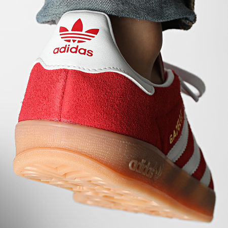 Adidas Originals - Baskets Gazelle Indoor JI2063 Better Scarlet Footwear White Gum 2
