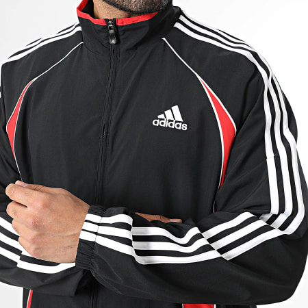 Adidas Sportswear - Veste Zippée Teamgeist KD5859 Noir Rouge