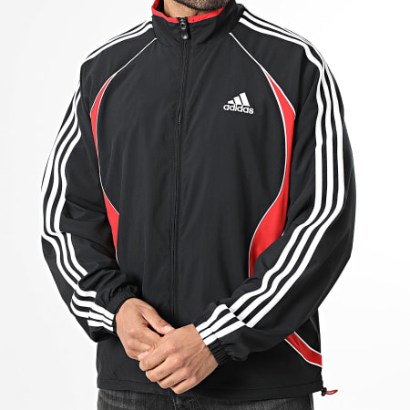 Adidas Sportswear - Veste Zippée Teamgeist KD5859 Noir Rouge