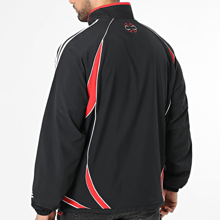 Adidas Sportswear - Veste Zippée Teamgeist KD5859 Noir Rouge