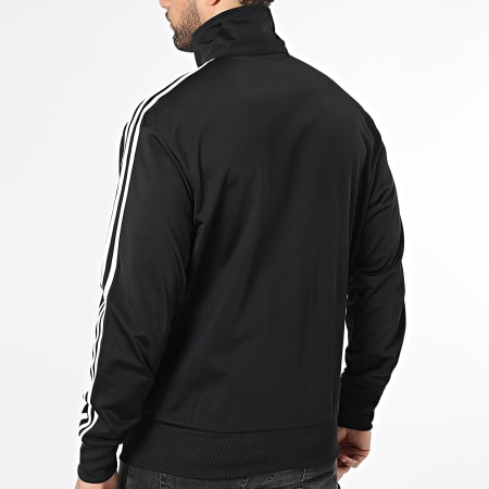 Adidas Originals - Veste Zippée A Bandes Firebird KD8312 Noir Blanc