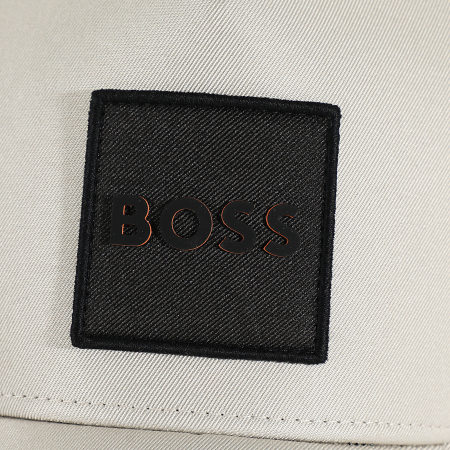 BOSS - Casquette Trucker Elliot 50535622 Beige Clair Noir
