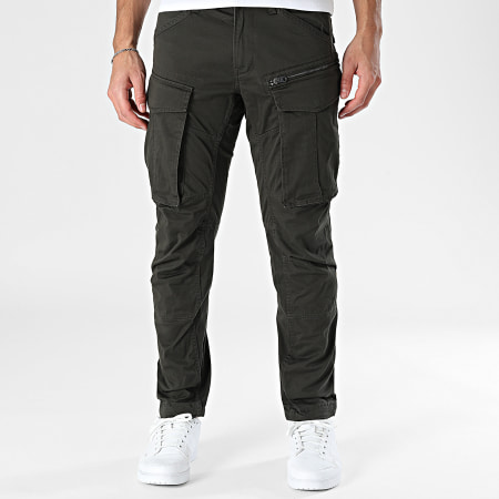 G-Star - Pantalon Cargo Rovic Zip 3D Tapered D02190-5126 Vert Kaki Foncé