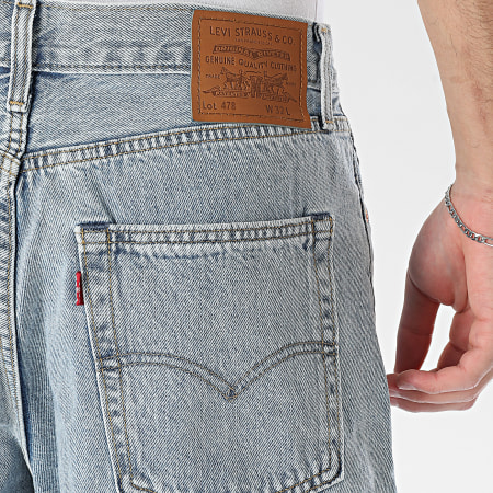 Levi's - Jean Short 478 001JM Blue Denim