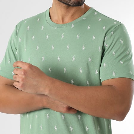 Polo Ralph Lauren - Tee Shirt All Over Player Vert
