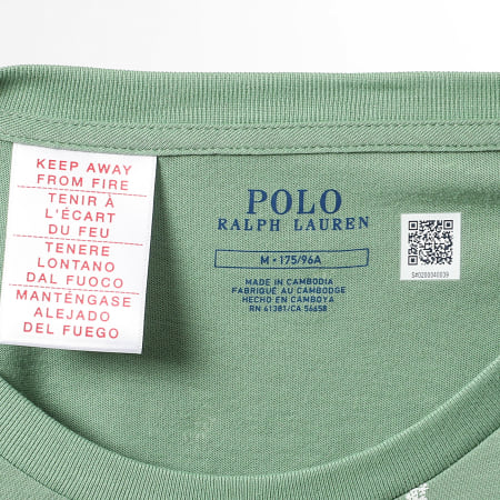 Polo Ralph Lauren - Tee Shirt All Over Player Vert
