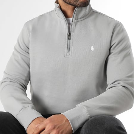 Polo Ralph Lauren - Sweat Col Zippé Original Player Gris