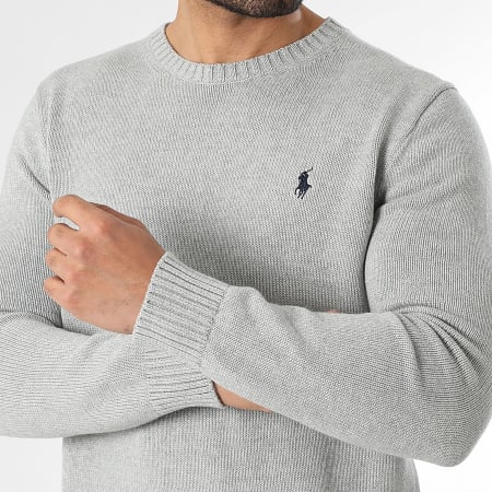 Polo Ralph Lauren - Pull Original Player Gris Chiné