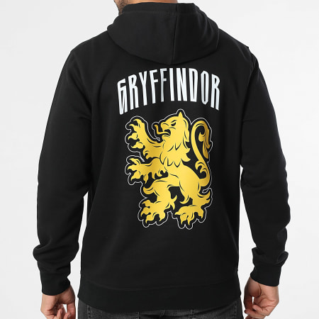 Harry Potter - Sweat Capuche Gryffindor Noir