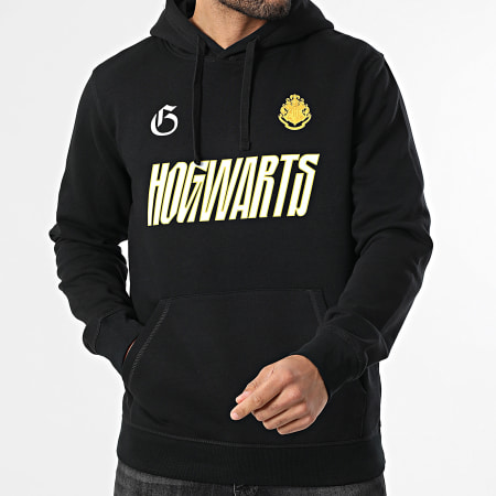 Harry Potter - Sweat Capuche Gryffindor Noir