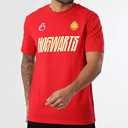 Harry Potter - Tee Shirt Oversize Large Gryffindor Rouge