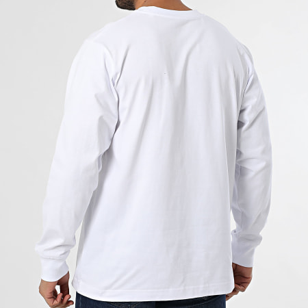 Vald - Tee Shirt Manches Longues Darknet Blanc