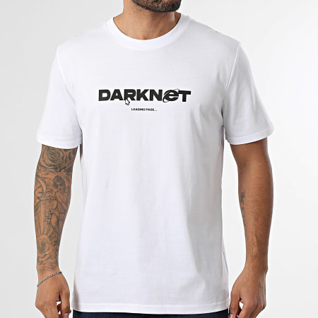 Vald - Tee Shirt Oversize Darknet Blanc