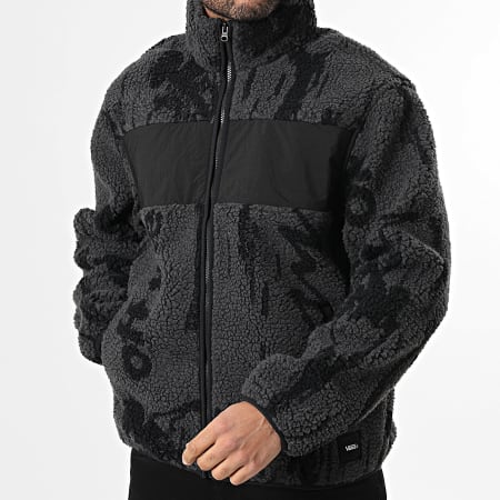 Vans - Jass Sherpa Voorzien van Rits 0PB5 Grijs Antraciet Zwart