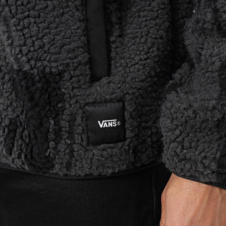 Vans - Jass Sherpa Voorzien van Rits 0PB5 Grijs Antraciet Zwart