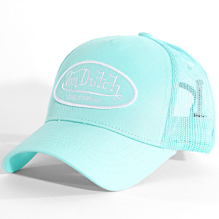 Von Dutch - Casquette Trucker Lof Bleu Turquoise