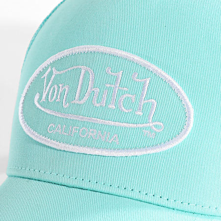 Von Dutch - Casquette Trucker Lof Bleu Turquoise