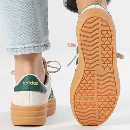 Adidas Performance - Zapatillas Mujer VL Court Bold KJ6810 Cream White Core Green Magic Beige