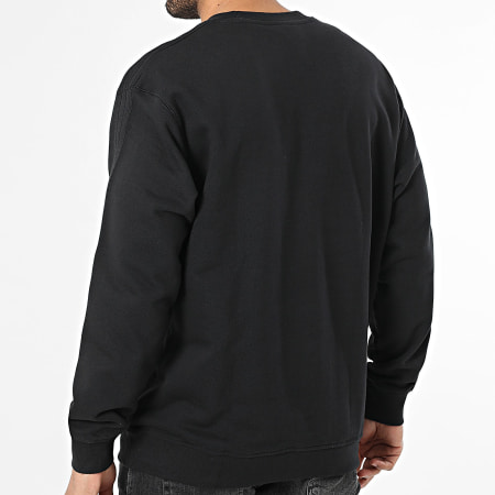 Adidas Originals - Sudadera Crewneck A Rayas Essential JC9574 Negro