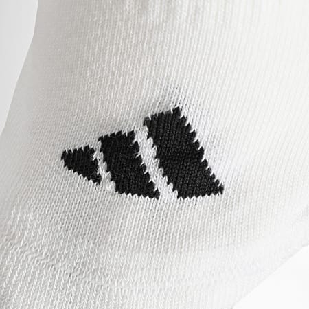 Adidas Sportswear - Lot De 6 Paires De Chaussettes 3 Stripes Essentials KE5492 Blanc Noir