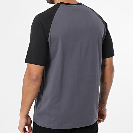 Adidas Originals - Chest Striped T-Shirt KE2130 Dark Gray Black