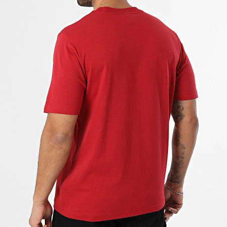 Adidas Sportswear - Tee Shirt Linear KC0881 Rouge Blanc