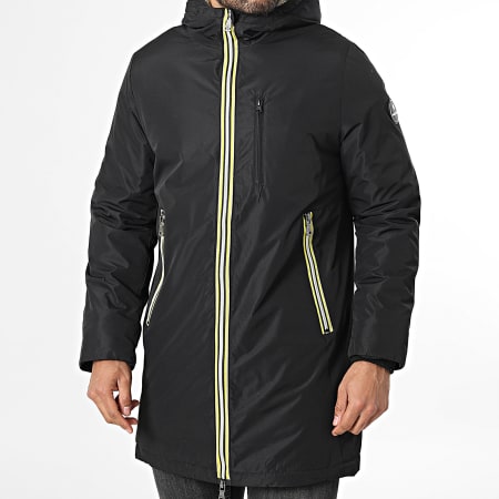 Classic Series - Parka Capuche Longue Tofee Noir