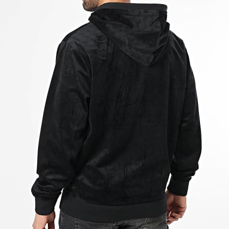 Guess - Sweat Capuche En Velours Z6RQ00-KD612 Noir