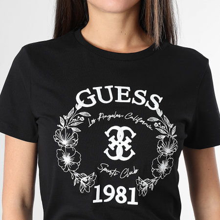 Guess - Tee Shirt Femme V6RI12-J1314 Noir