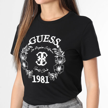 Guess - Tee Shirt Femme V6RI12-J1314 Noir