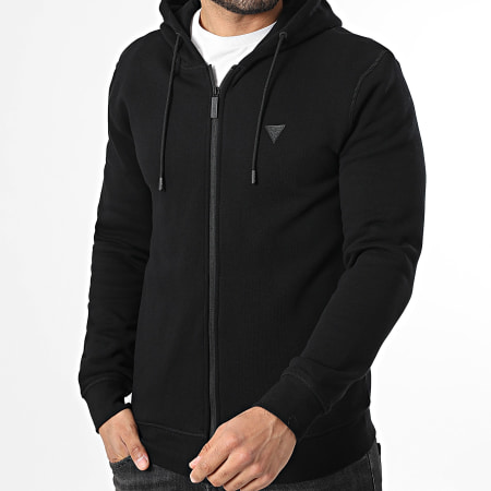 Guess - Sweat Zippé Capuche Z2YQ28-K9V31 Noir