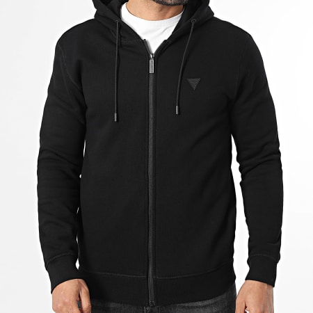 Guess - Sweat Zippé Capuche Z2YQ28-K9V31 Noir