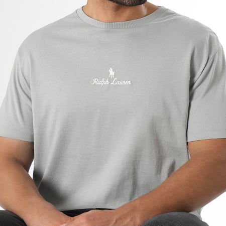 Polo Ralph Lauren - Tee Shirt Logo Embroidery Gris