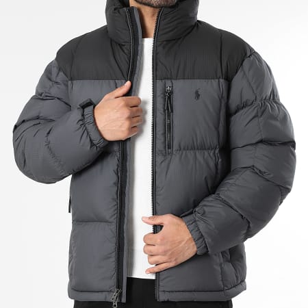 Polo Ralph Lauren - Doudoune Original Player Gris Anthracite Noir