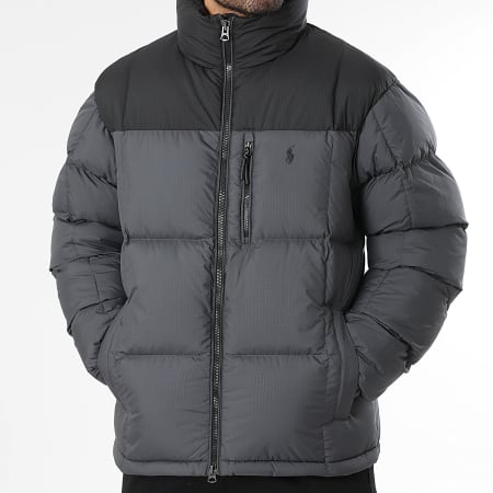Polo Ralph Lauren - Doudoune Original Player Gris Anthracite Noir