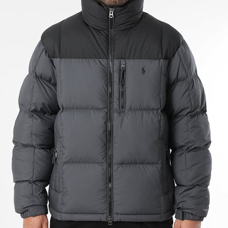 Polo Ralph Lauren - Doudoune Original Player Gris Anthracite Noir