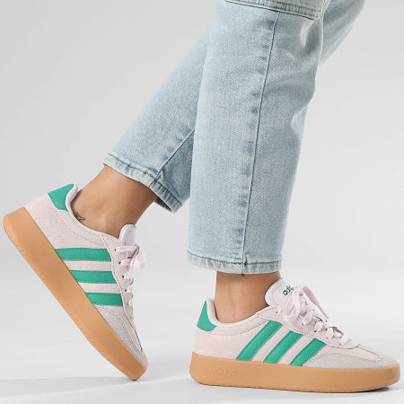Adidas Performance - Zapatillas Mujer Barreda JP5963 Casi Rosa Semi Verde Corto Hielo Púrpura