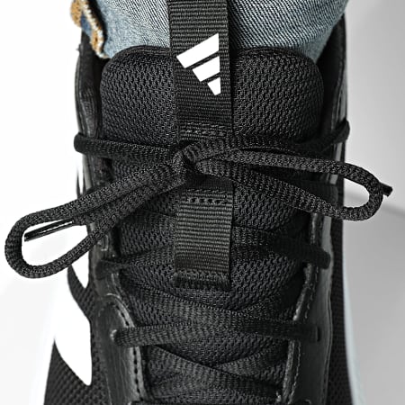 Adidas Sportswear - Baskets Cloudfoam Flex Laces HQ4854 Core Black Footwear White
