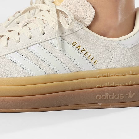 Adidas Originals - Baskets Femme Gazelle Bold W IH6782 Grey One Cream White